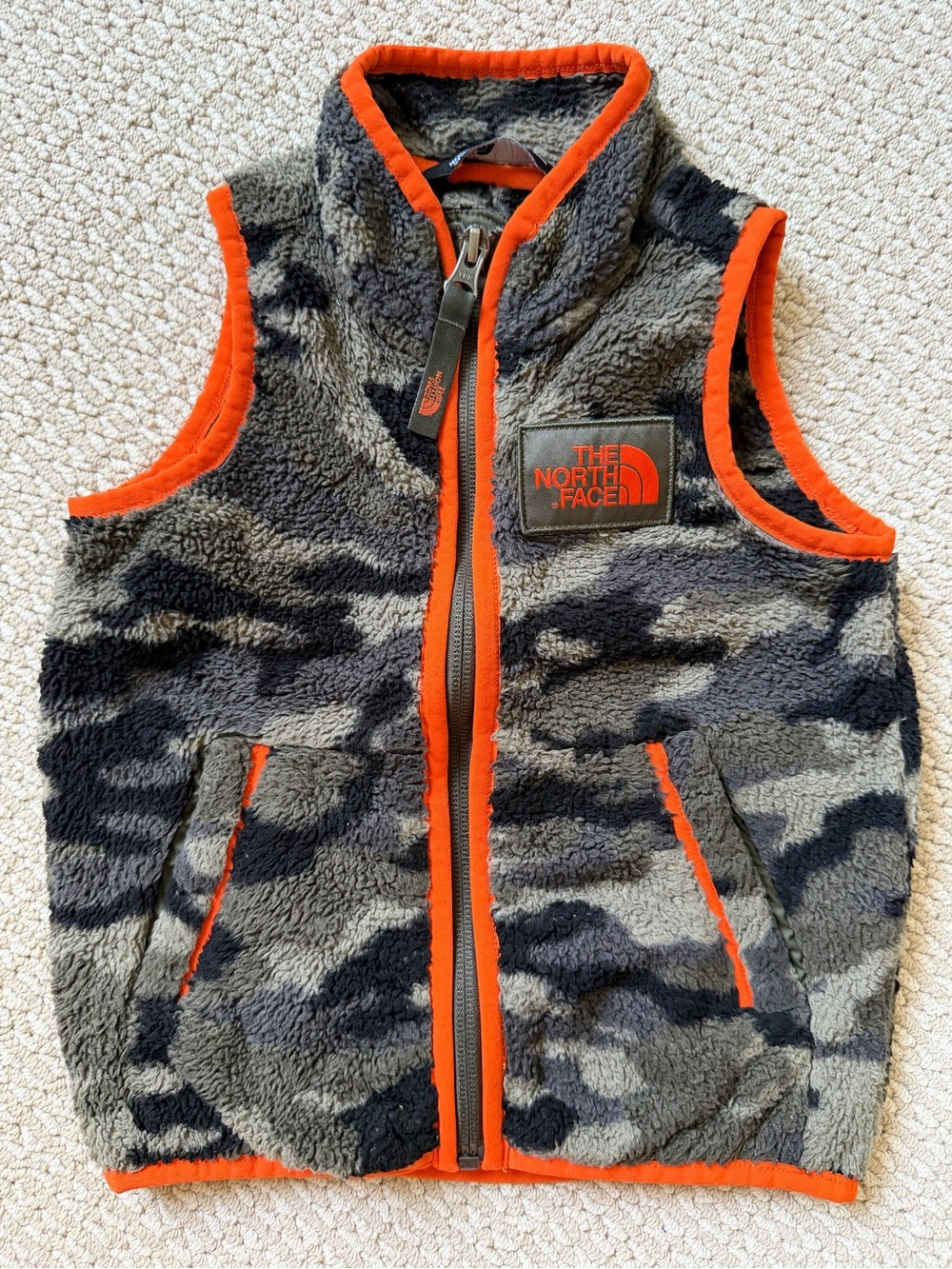 North Face Kids fleece vest